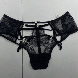 Intimissimi Black Game Of Seduction Brazilian Hipster Underwear Women’s Size Med